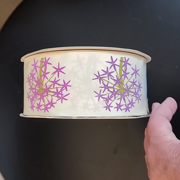 3 Rolls Kirkland Wire-edged Hot Pink/Purple/Violet Ribbon 2-1/2" wide 148 yds - Picture 6 of 9